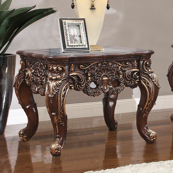 HD-998C Cherry Walnut End Table