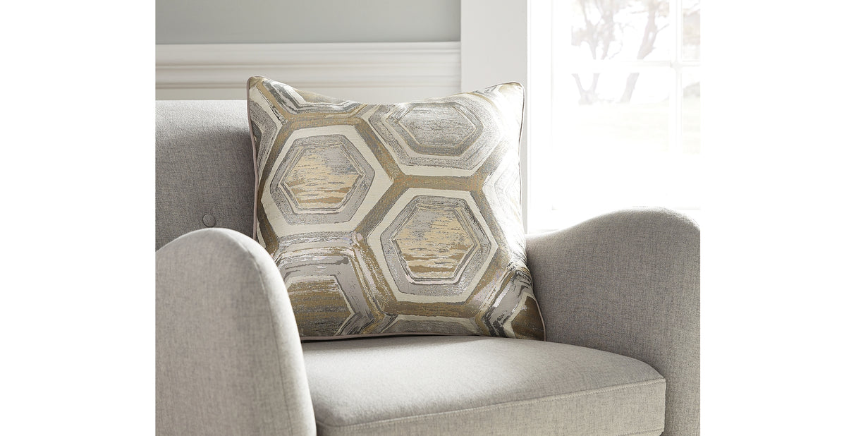 Meiling Metallic Pillow from Ashley Furniture - Luna Furniture