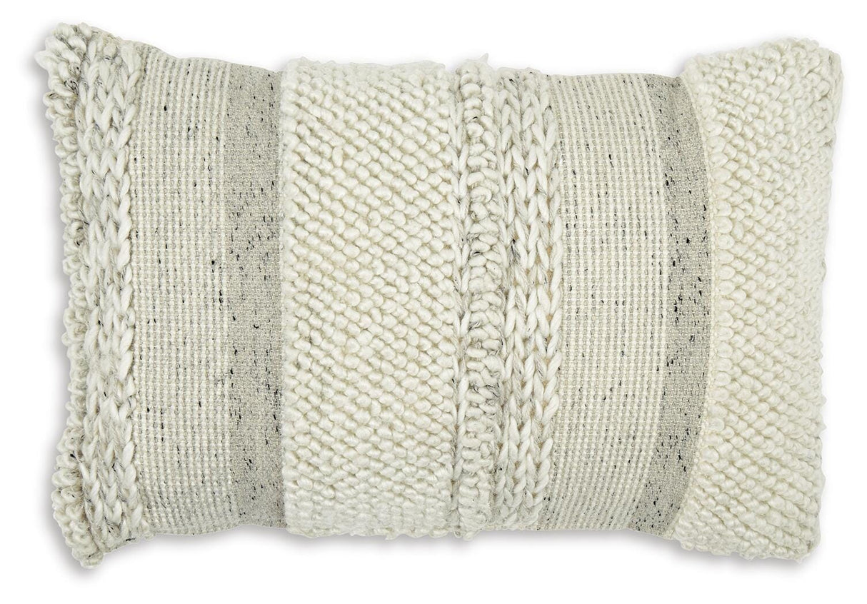 Standon Gray/White Pillow from Ashley - Luna Furniture