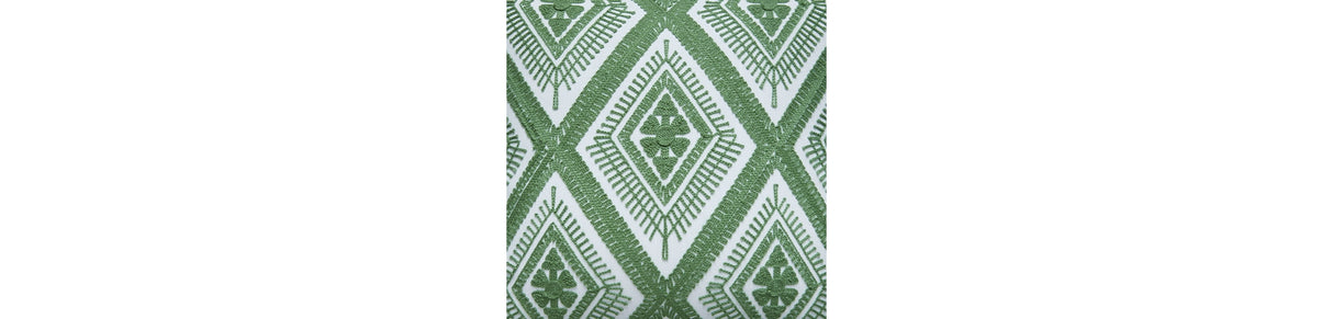 Bellvale Green/White Pillow from Ashley - Luna Furniture