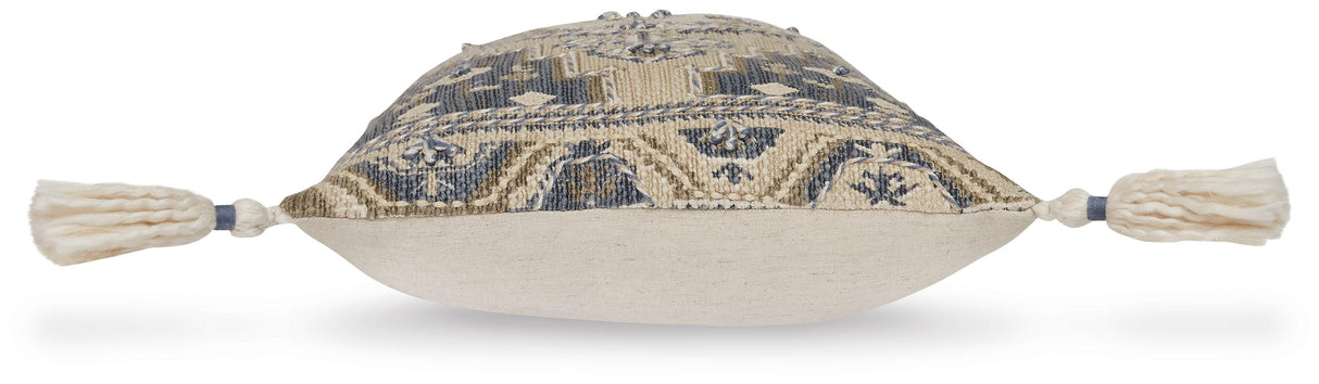 Winbury Blue/Tan/White Pillow from Ashley - Luna Furniture