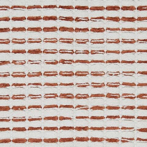 Nashlin White/Rust Pillow from Ashley - Luna Furniture