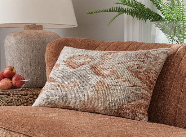 Aprover Rust/Gray/White Pillow