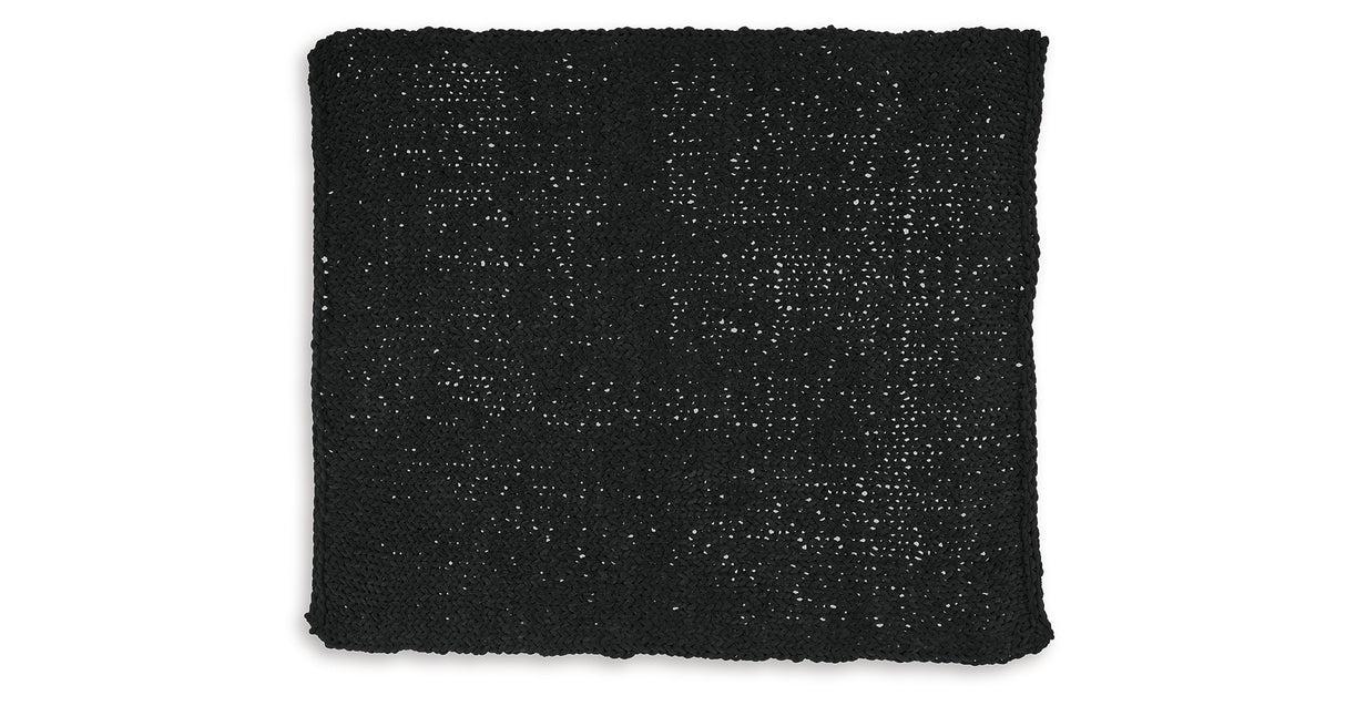 Chaddon Black Throw from Ashley Furniture - Luna Furniture