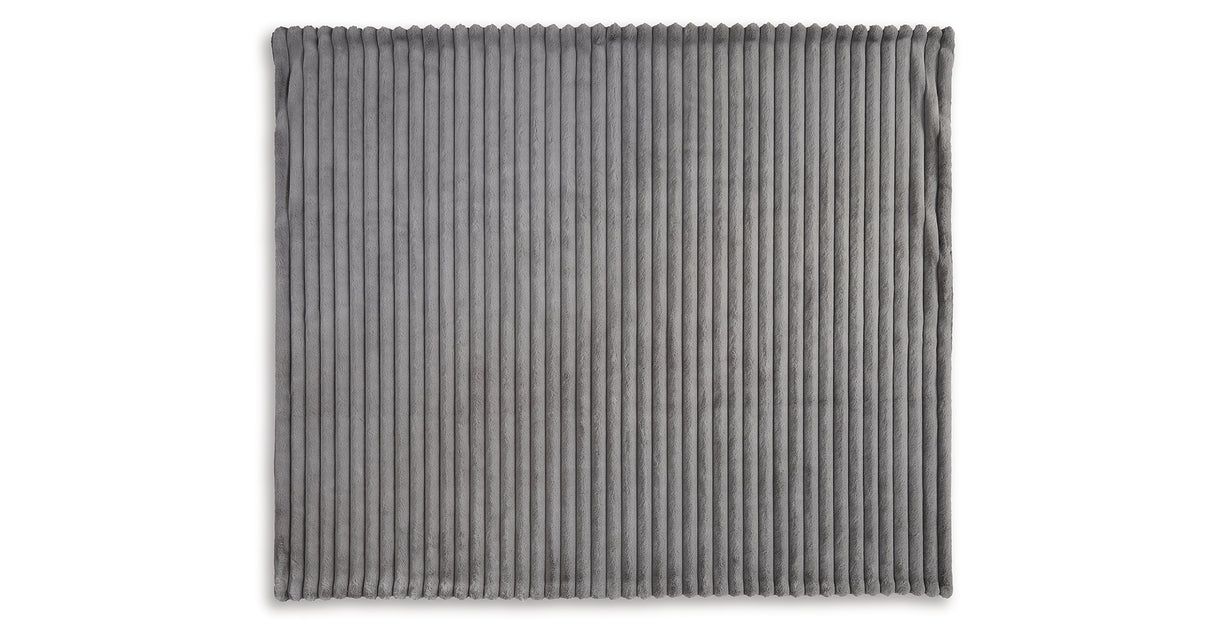 Alsonwell Gray Throw from Ashley - Luna Furniture
