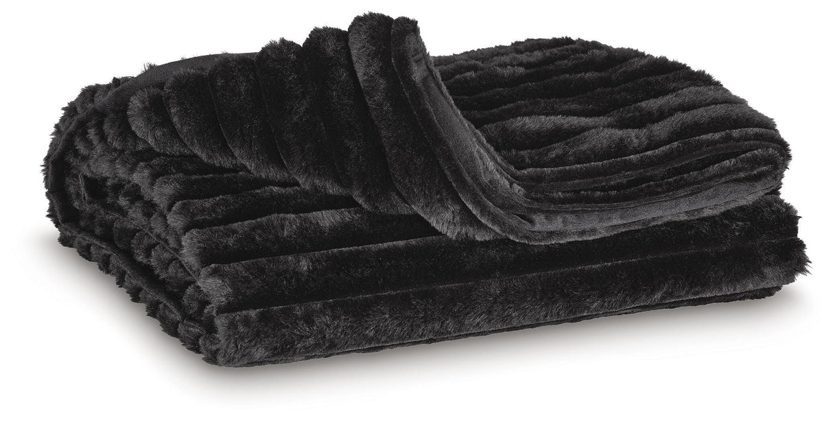 Alsonwell Black Throw