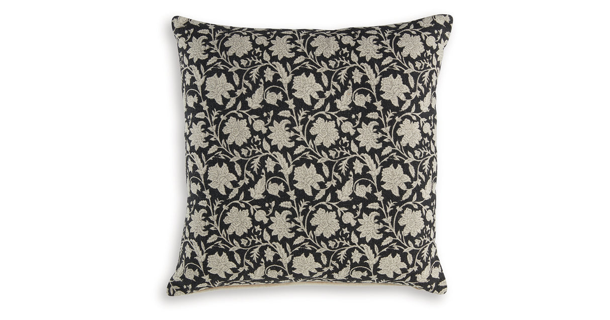 Alanderson Black/Ivory Pillow (Set of 4) from Ashley Furniture - Luna Furniture