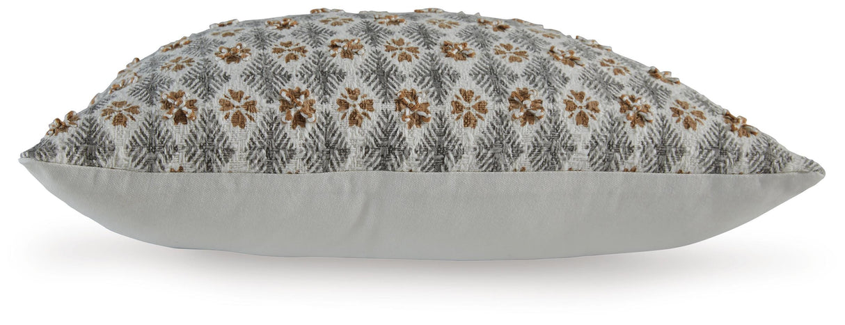 Dainwick White/Gray/Brown Pillow from Ashley - Luna Furniture