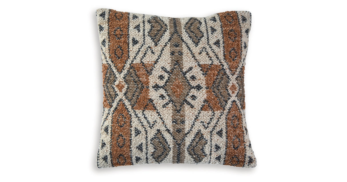 Kierenworth Sienna/Ivory/Black Pillow (Set of 4) from Ashley - Luna Furniture