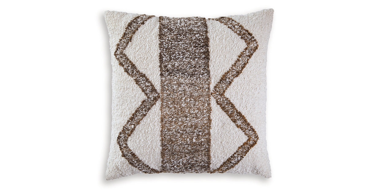 Brettwood Ivory/Brown Pillow (Set of 4) from Ashley Furniture - Luna Furniture