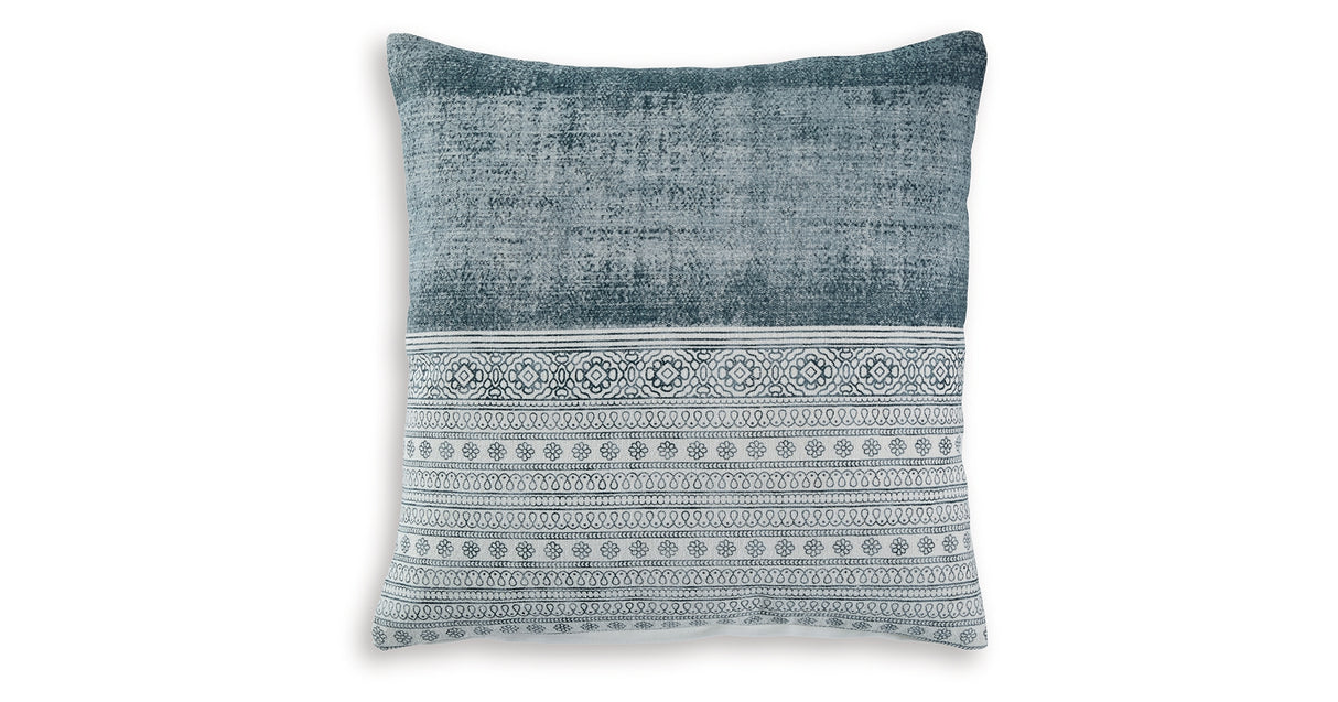 Harperville Blue/White Pillow (Set of 4) from Ashley - Luna Furniture