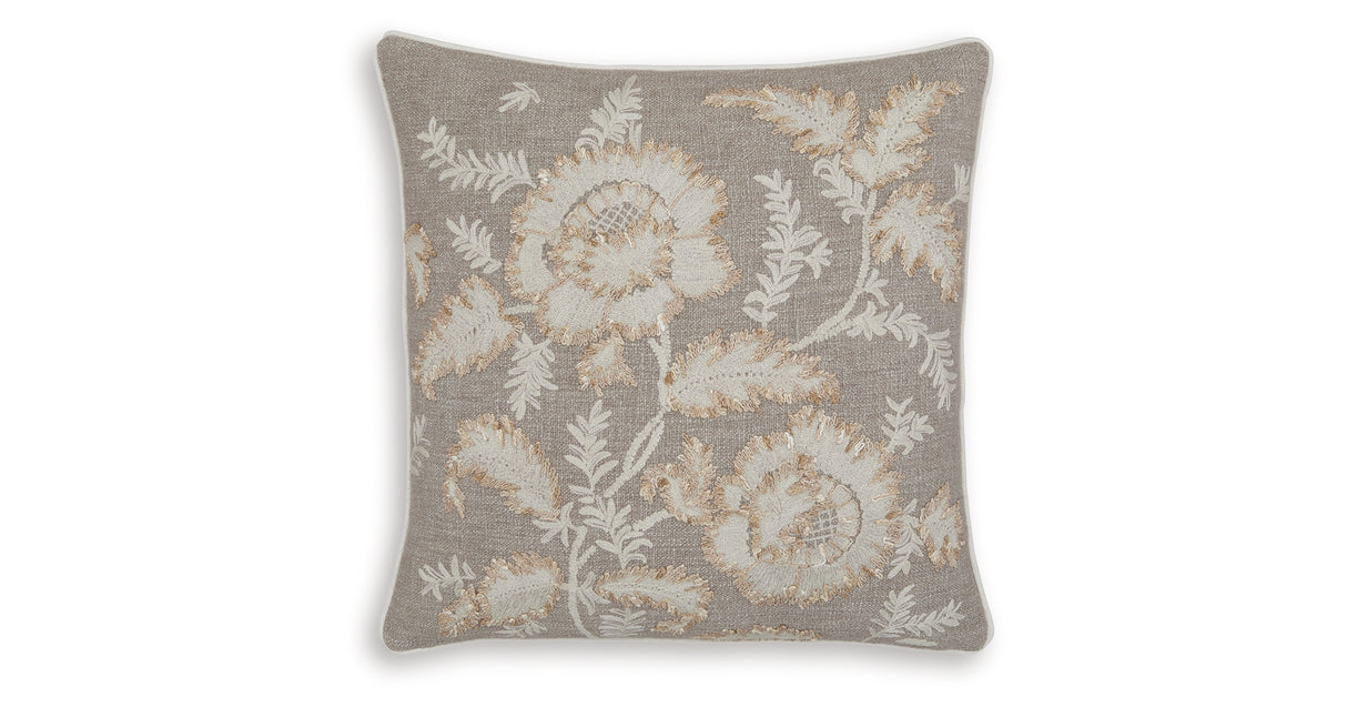 Viveka Brown/Beige Pillow (Set of 4) from Ashley Furniture - Luna Furniture