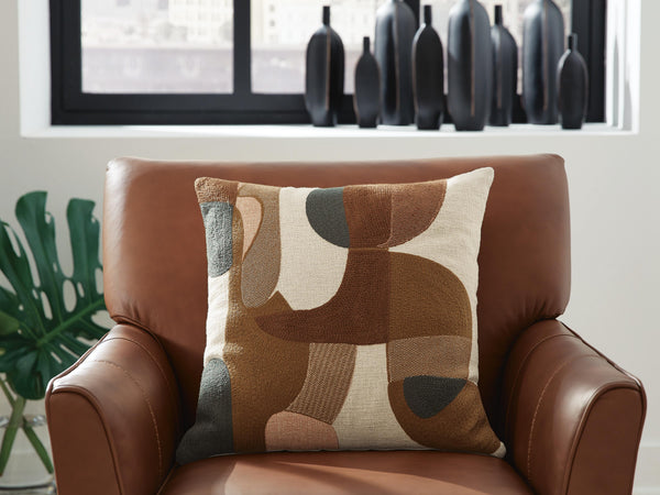 Hallam Sienna/Gold/Charcoal Pillow