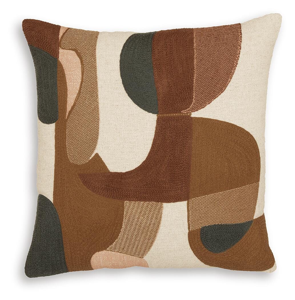 Hallam Sienna/Gold/Charcoal Pillow from Ashley - Luna Furniture