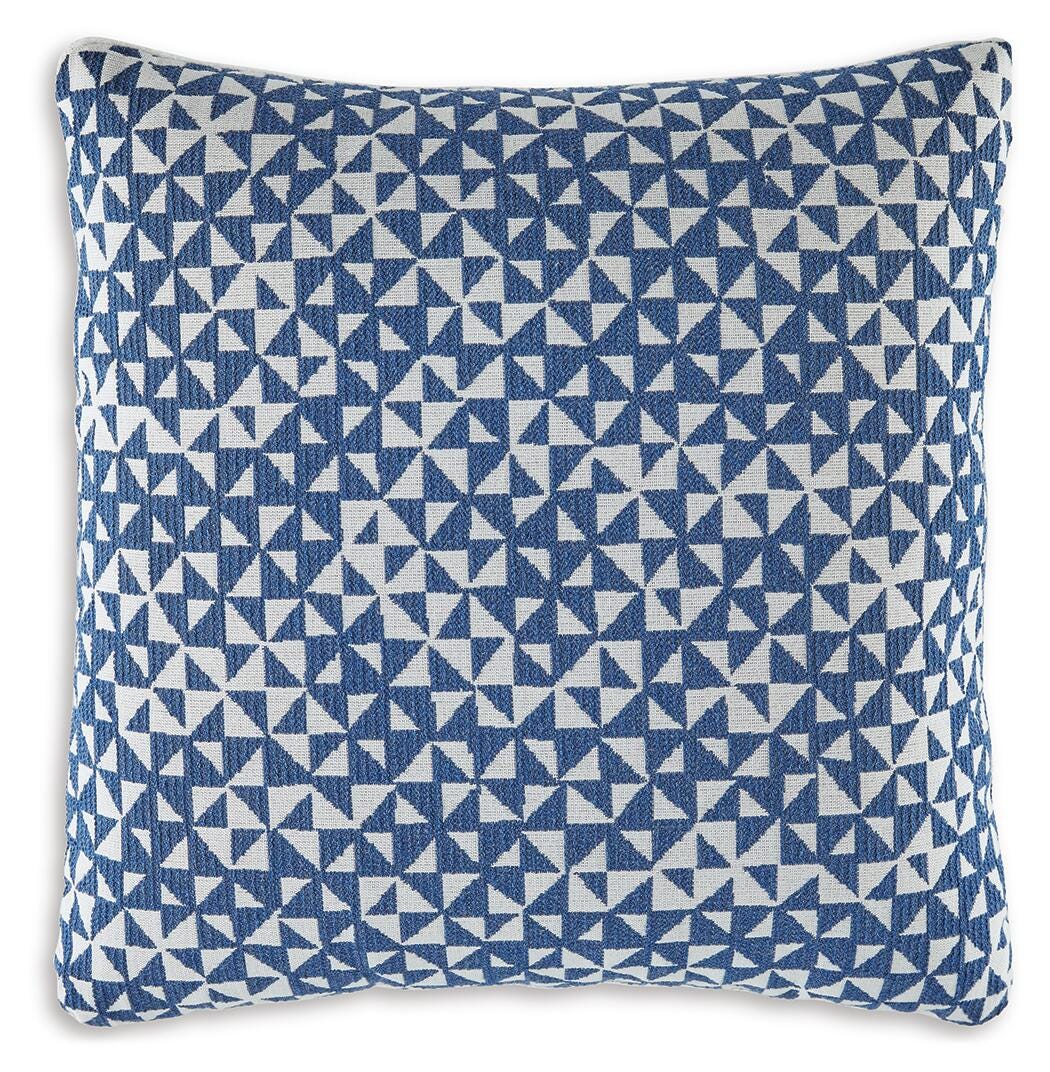 Jaycott Next-Gen Nuvella Blue/White Pillow from Ashley - Luna Furniture