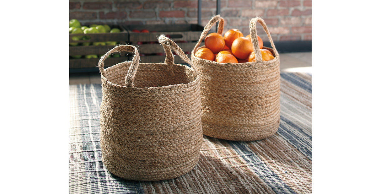 Brayton Natural Basket from Ashley - Luna Furniture