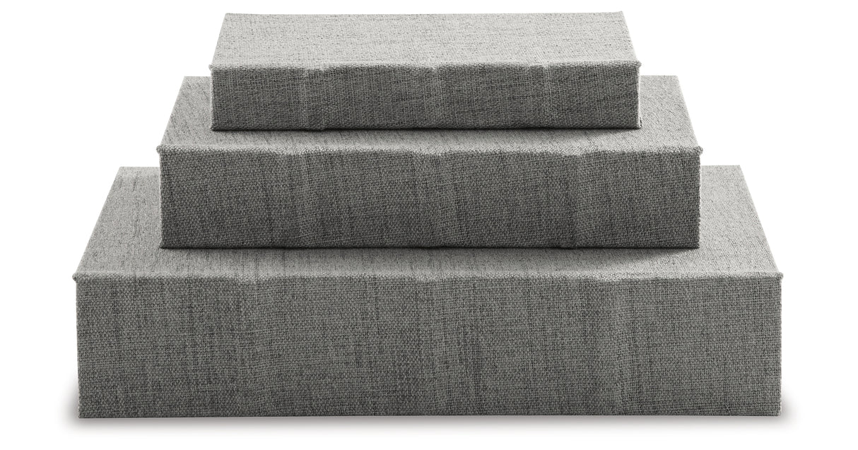 Jolina Gray Box from Ashley - Luna Furniture