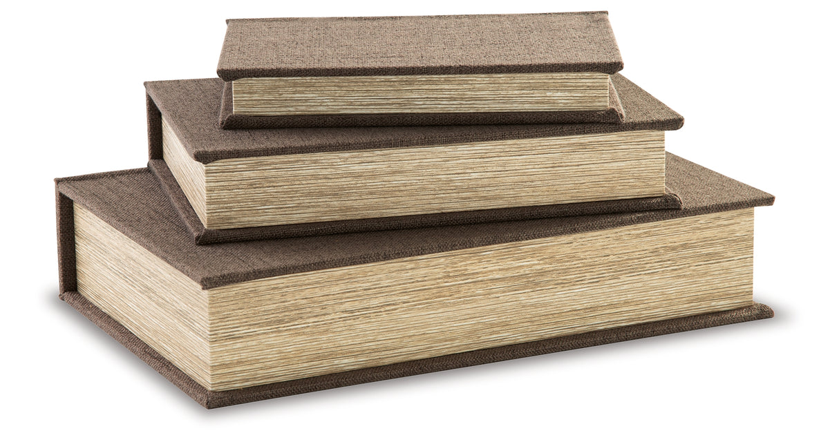 Jolina Brown Box from Ashley - Luna Furniture