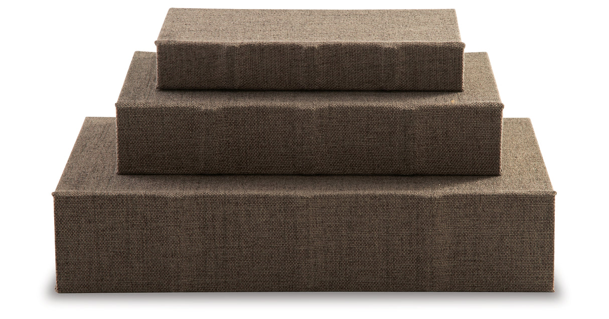Jolina Brown Box from Ashley - Luna Furniture