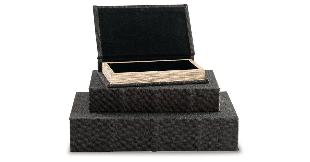 Jolina Black Box from Ashley - Luna Furniture
