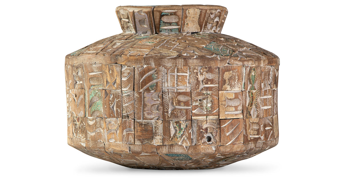 Meltland Natural/Black Vase from Ashley Furniture - Luna Furniture