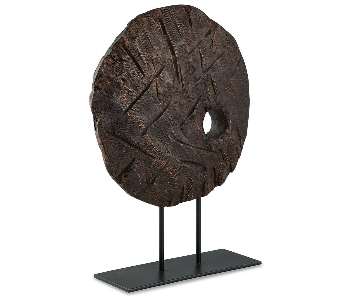 Dashburn Brown/Black Sculpture from Ashley - Luna Furniture