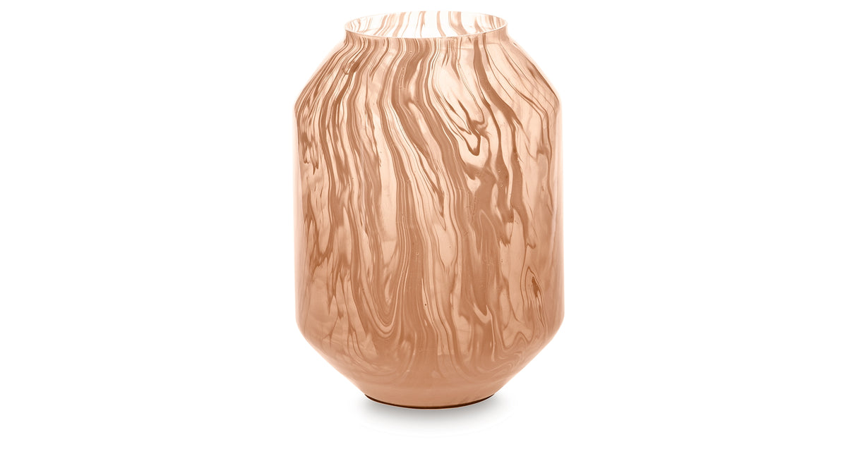 Dushby Blush Pink Vase from Ashley Furniture - Luna Furniture