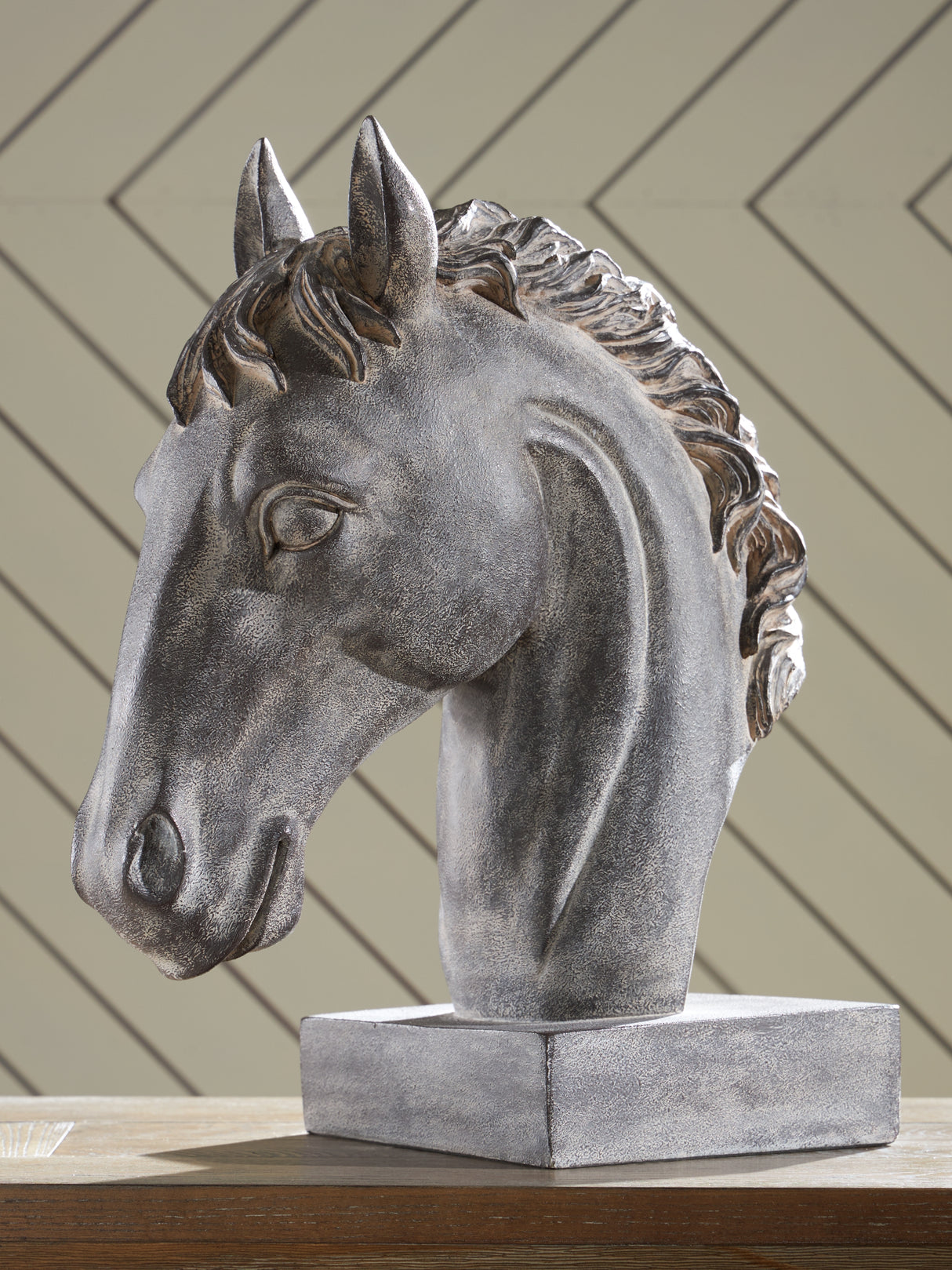 Carnlow Antique Black Sculpture from Ashley Furniture - Luna Furniture