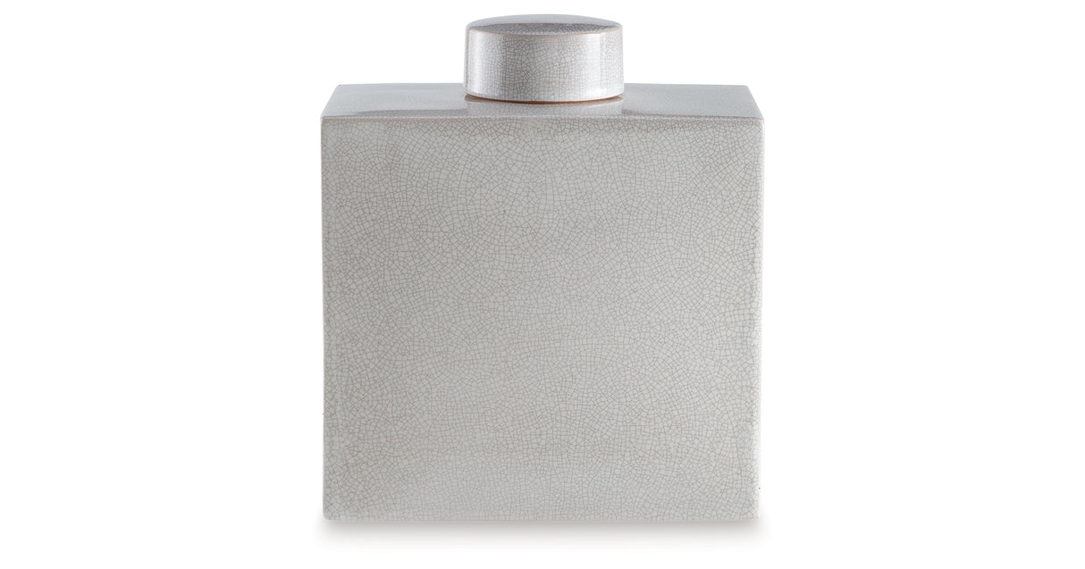 Haddworth Antique White Jar from Ashley Furniture - Luna Furniture