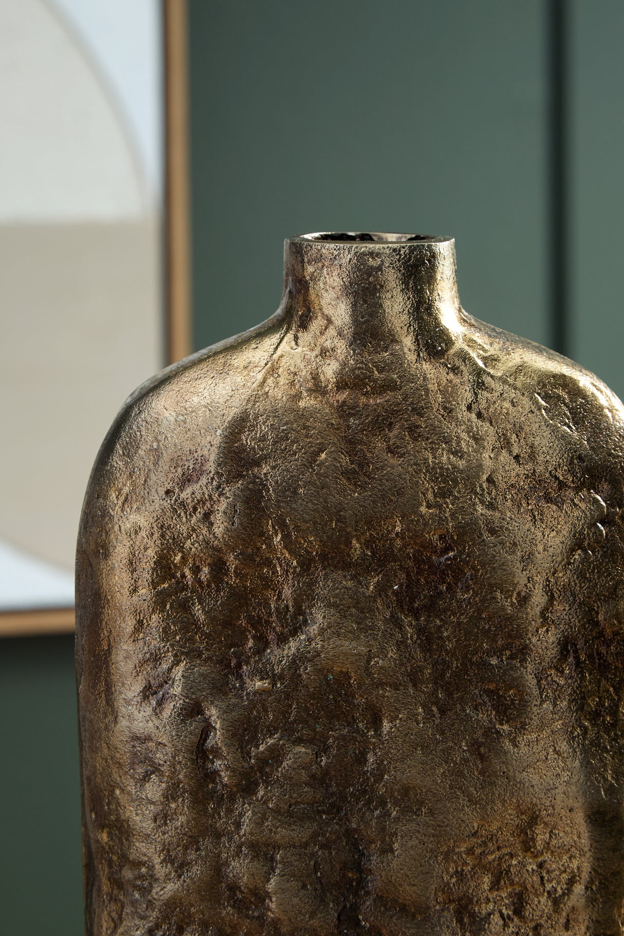 Wallmond Antique Brass Finish Vase from Ashley - Luna Furniture