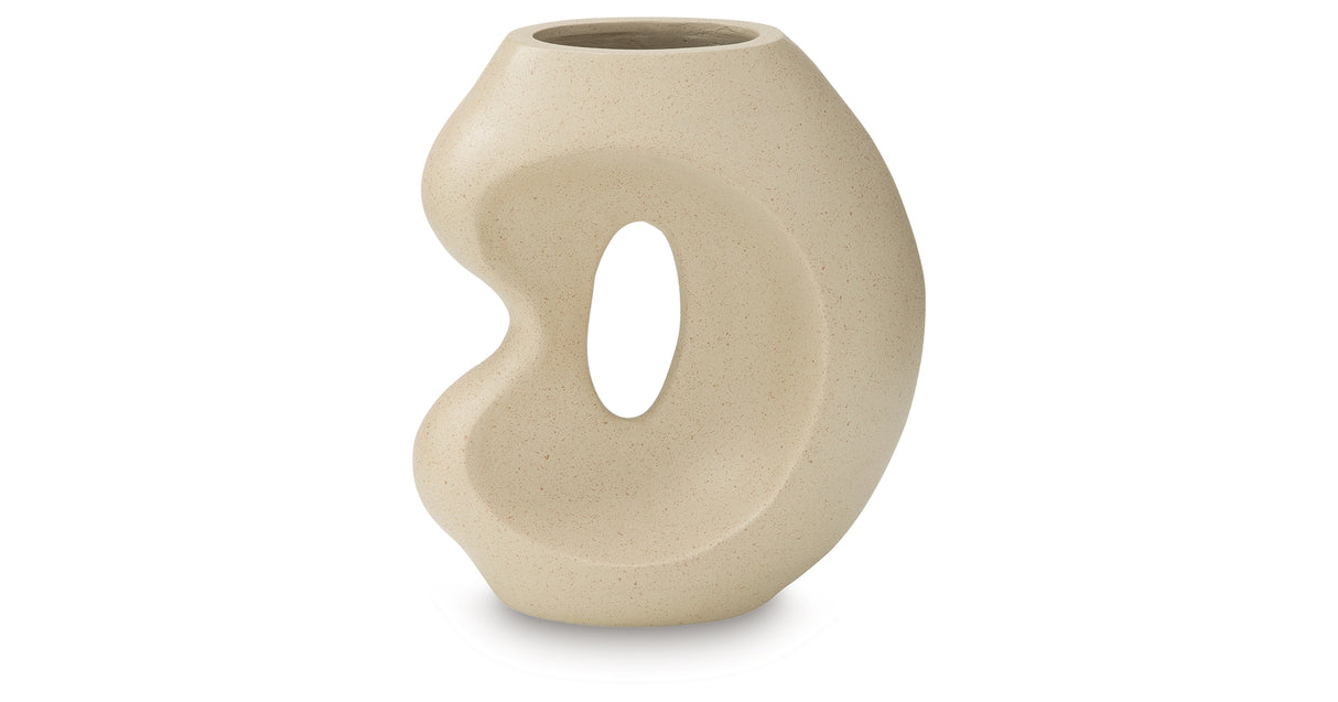Odion Stone Vase from Ashley Furniture - Luna Furniture