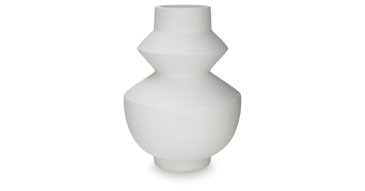 Naveen White Vase from Ashley Furniture - Luna Furniture