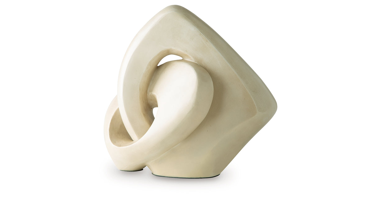 Feebs Antique Beige Sculpture from Ashley - Luna Furniture