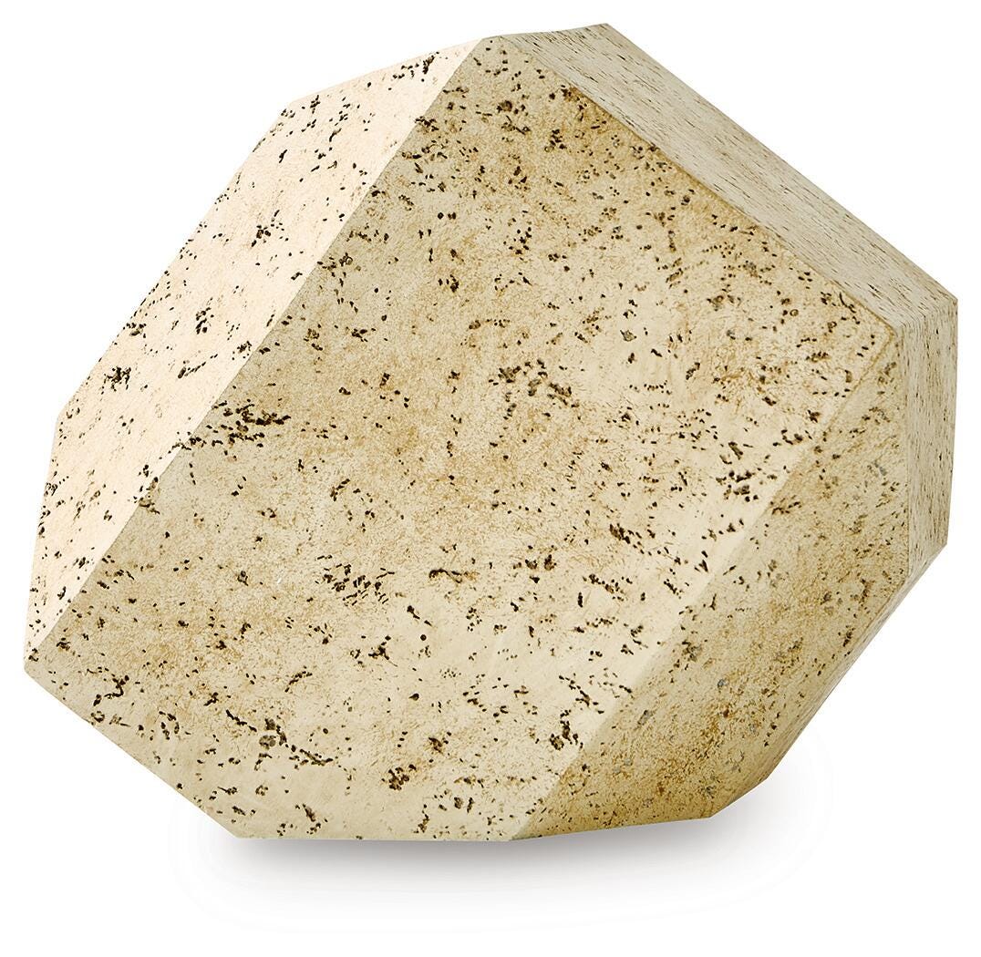 Bryons Beige Sculpture from Ashley - Luna Furniture
