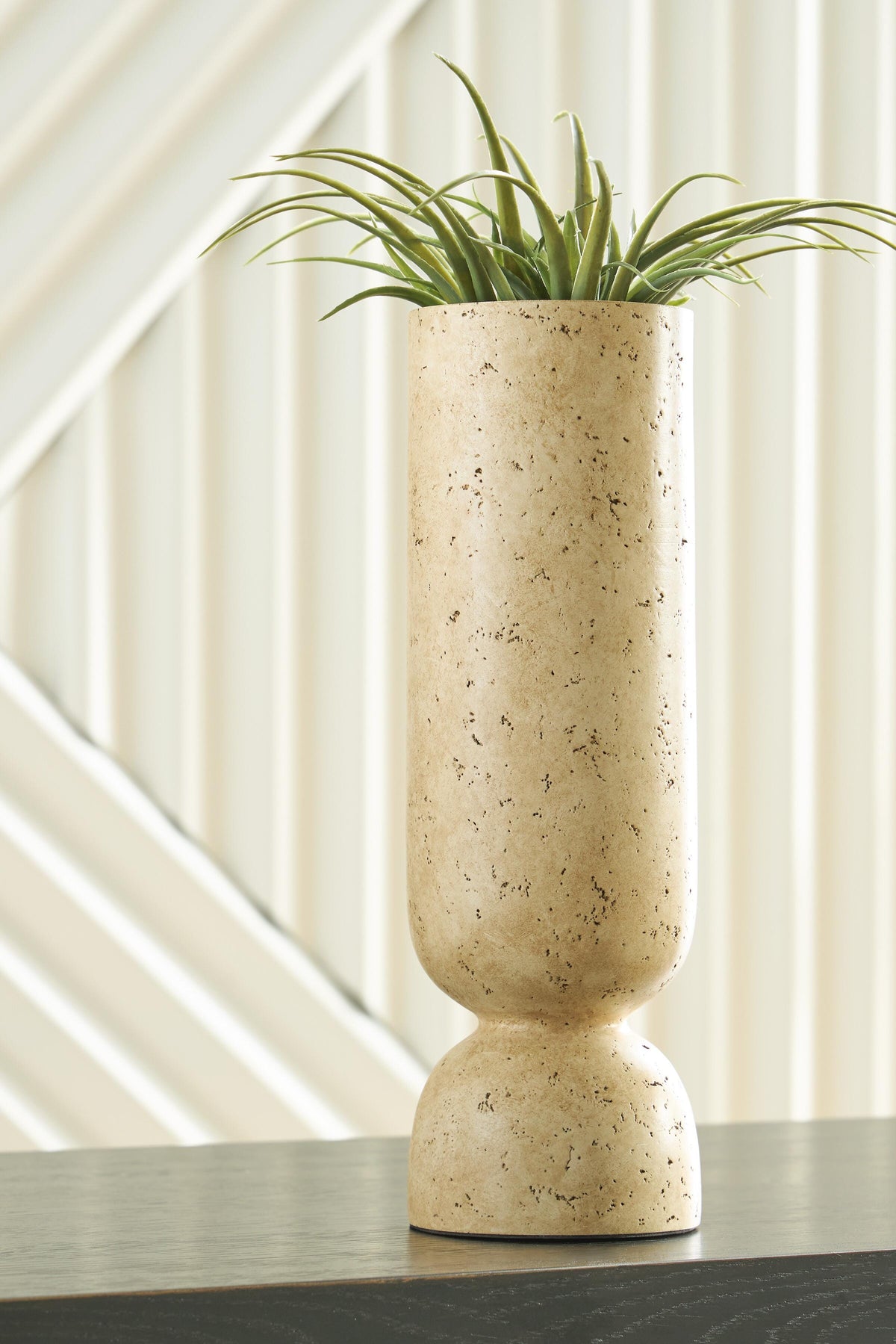 Bryons Beige Vase from Ashley - Luna Furniture