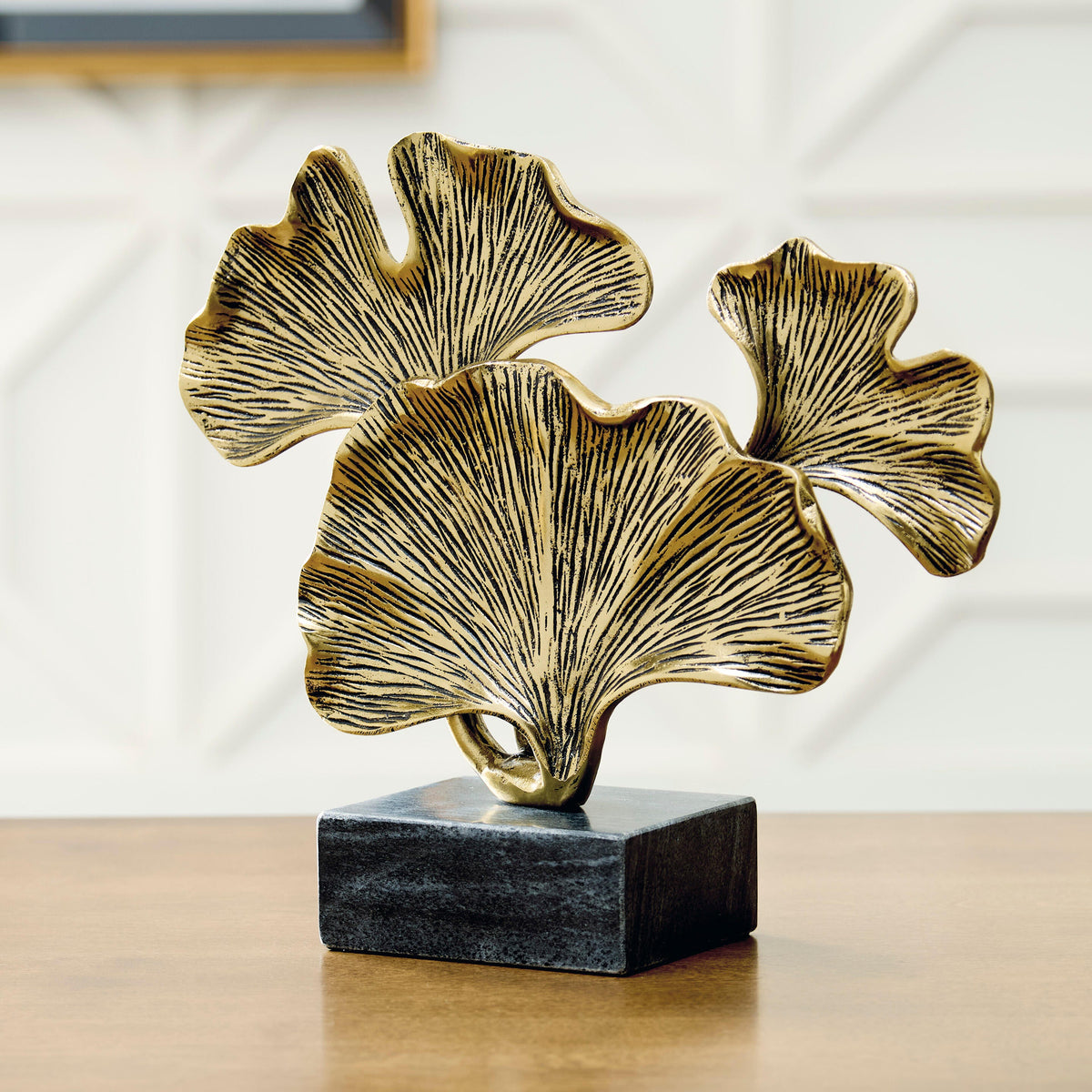 Collridge Gold Finish/Black Sculpture from Ashley - Luna Furniture