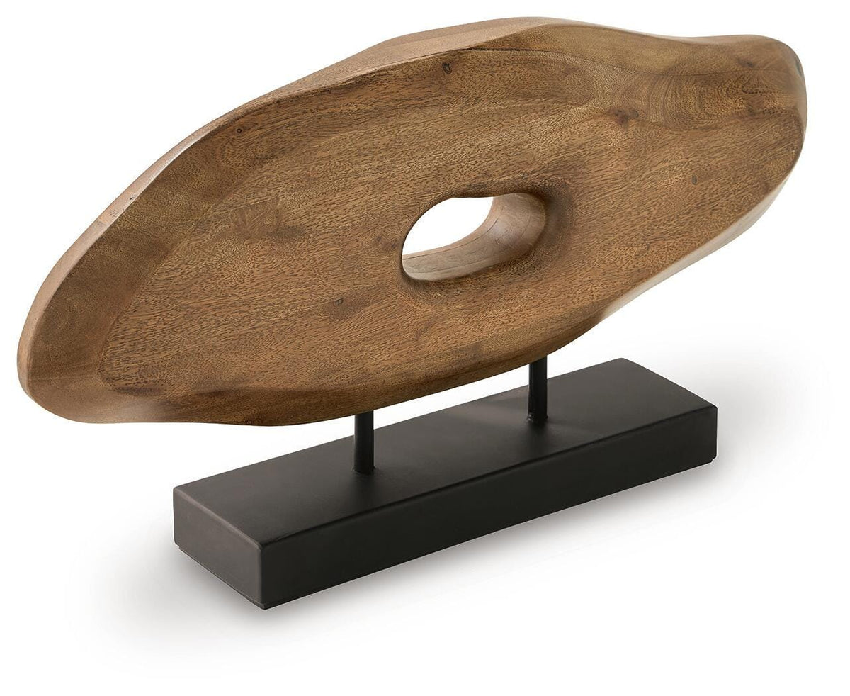 Ferminton Light Brown Sculpture from Ashley - Luna Furniture