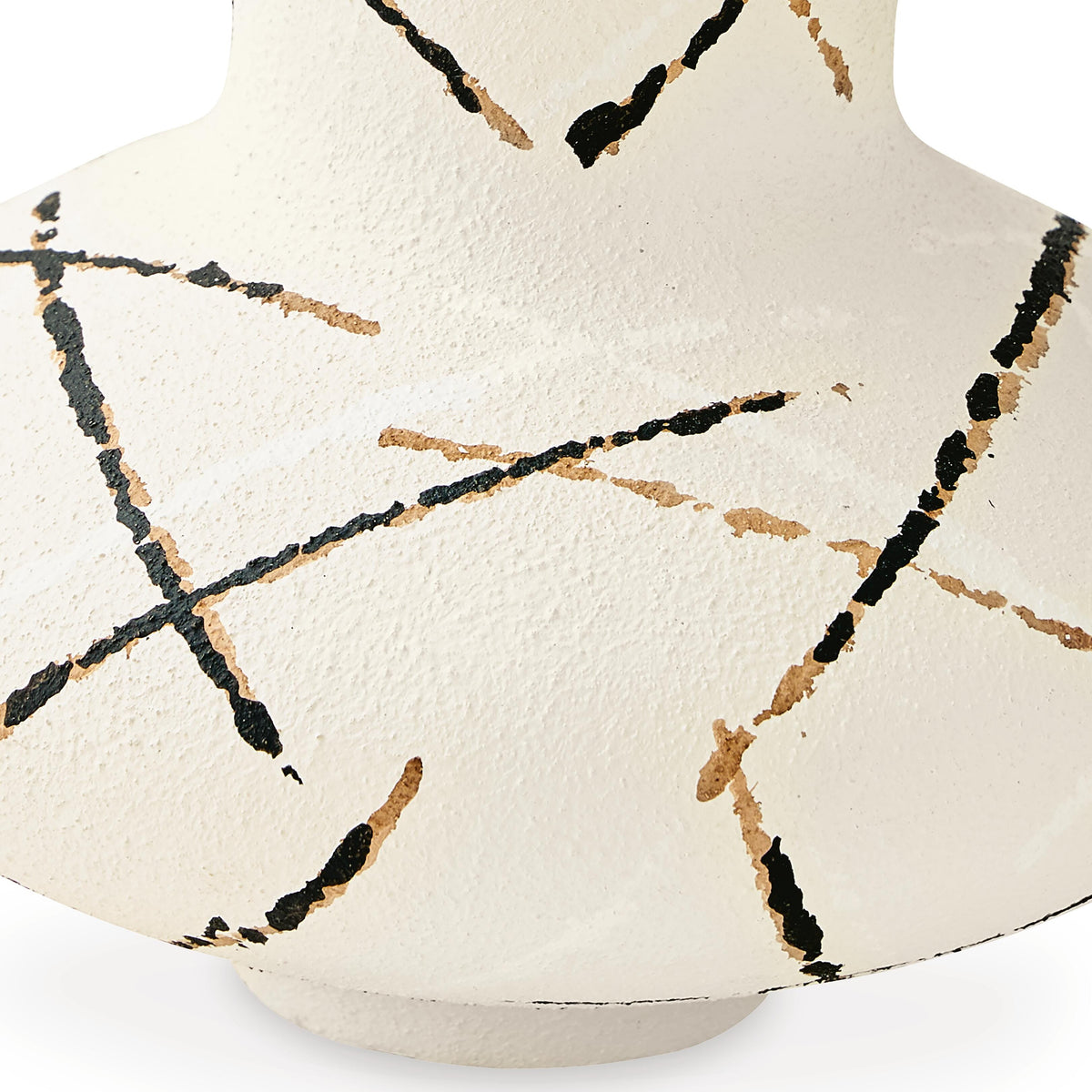 Brockford Cream/Black/Brown Vase from Ashley - Luna Furniture