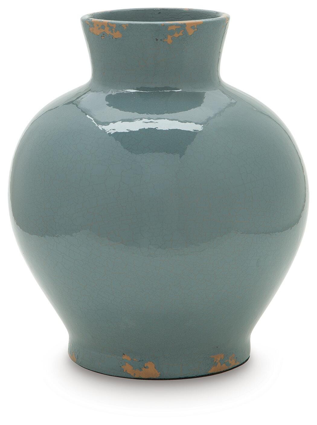 Giliburgh Antique Blue Vase from Ashley - Luna Furniture