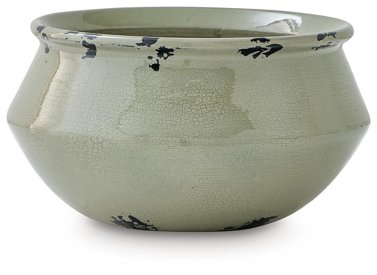 Wittbell Antique Sage Bowl from Ashley - Luna Furniture