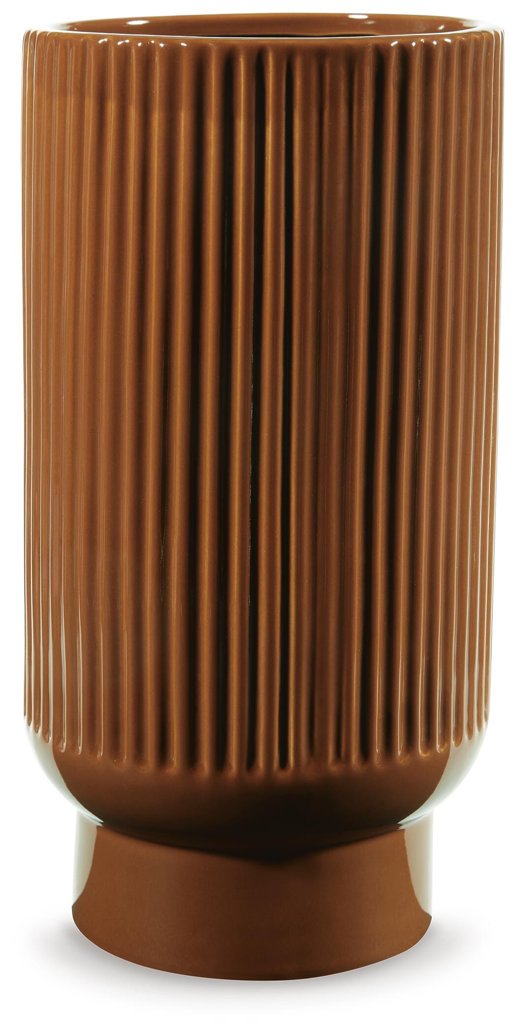 Avalyah Burnt Umber Vase from Ashley - Luna Furniture