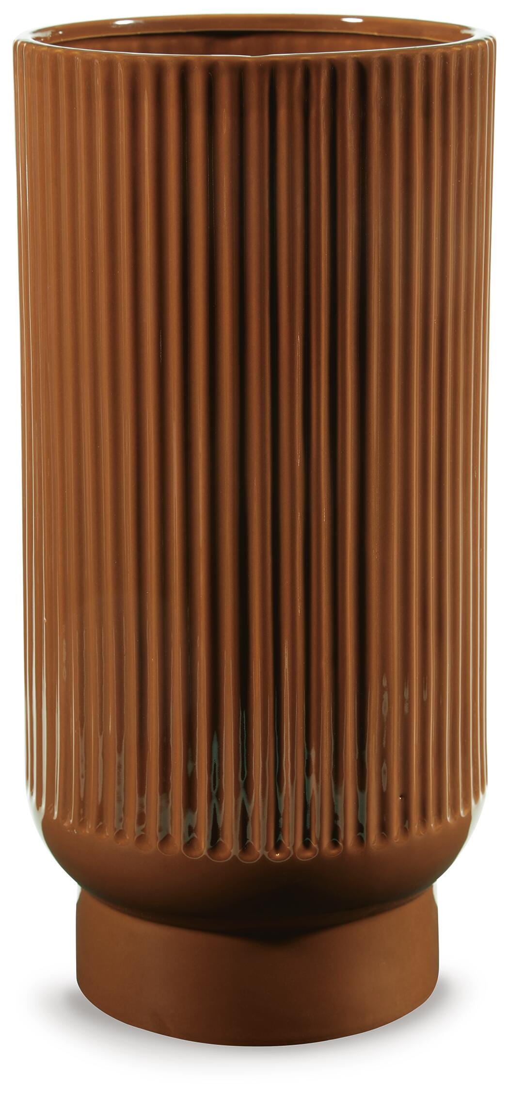 Avalyah Burnt Umber Vase from Ashley - Luna Furniture