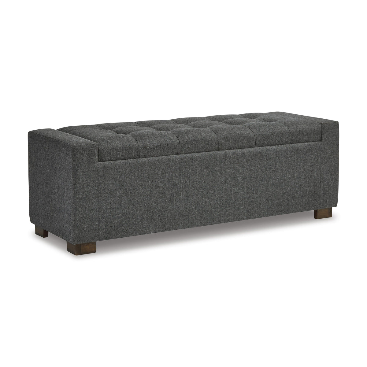 Cortwell Gray Storage Bench