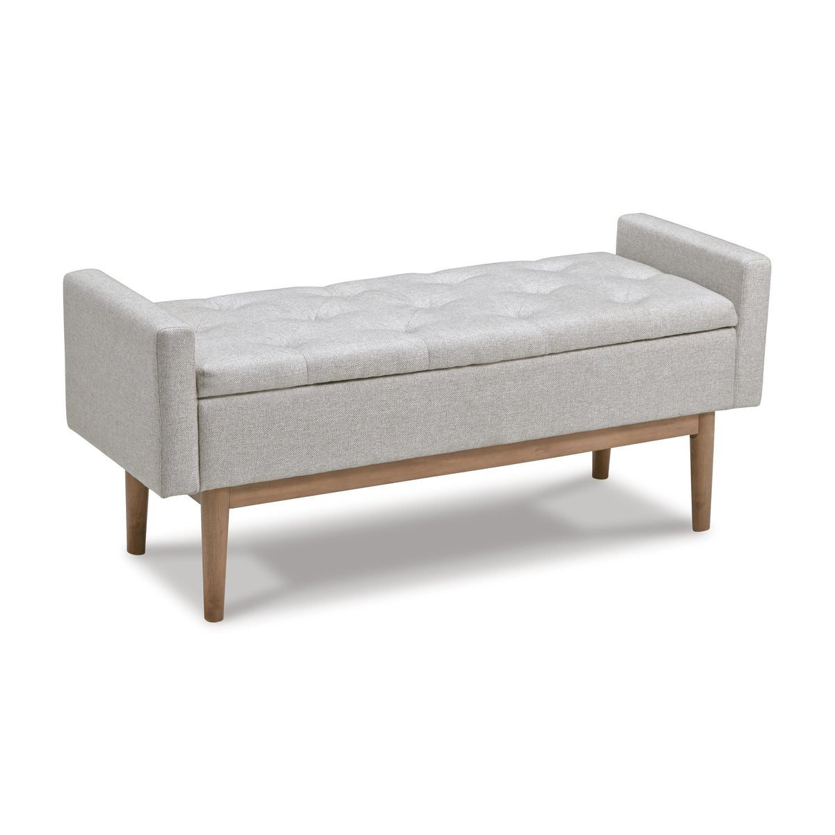 Briarson Beige/Brown Storage Bench