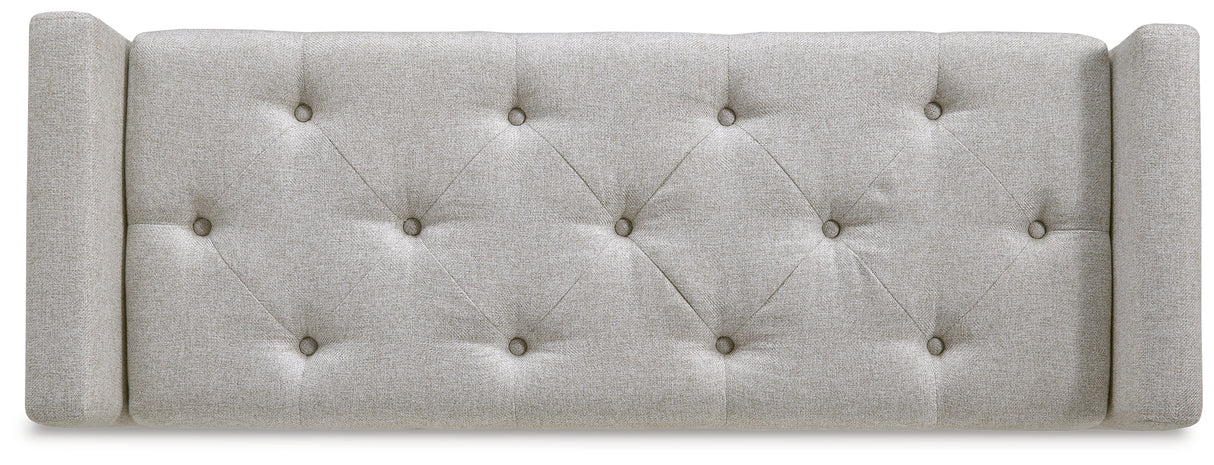 Briarson Beige/Brown Storage Bench from Ashley - Luna Furniture