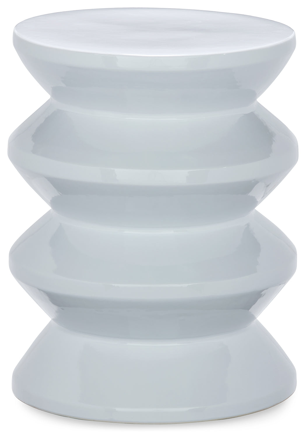 Lakiness White Stool from Ashley - Luna Furniture