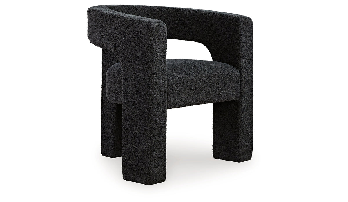 Landick Ebony Accent Chair from Ashley - Luna Furniture