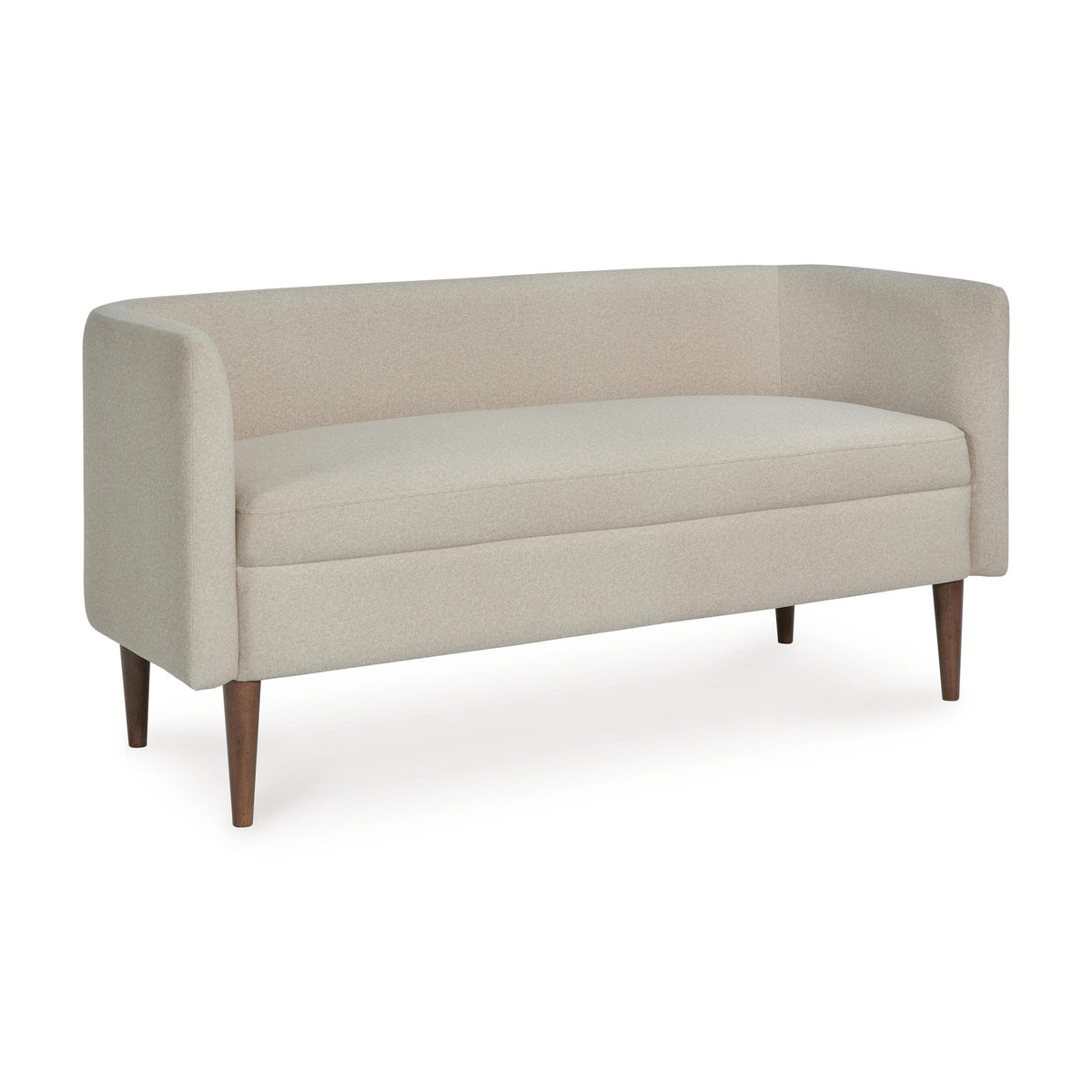 Wainner Beige Accent Bench