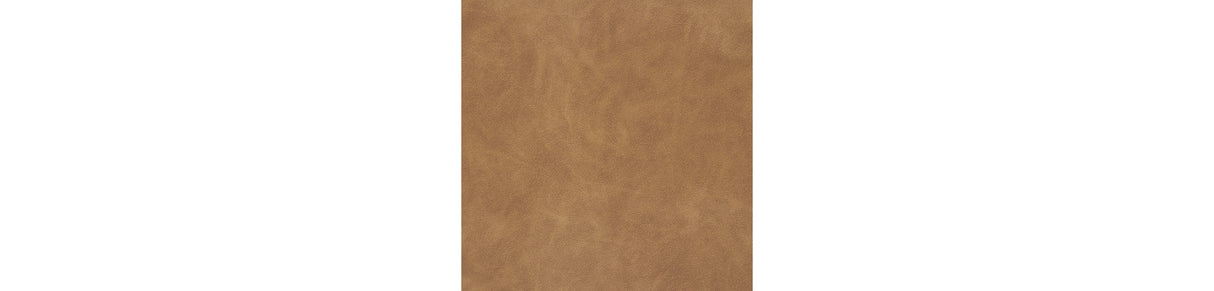 Ummi Caramel Swivel Accent Ottoman from Ashley - Luna Furniture