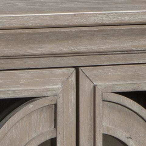 Fossil Ridge Gray Accent Cabinet from Ashley Furniture - Luna Furniture